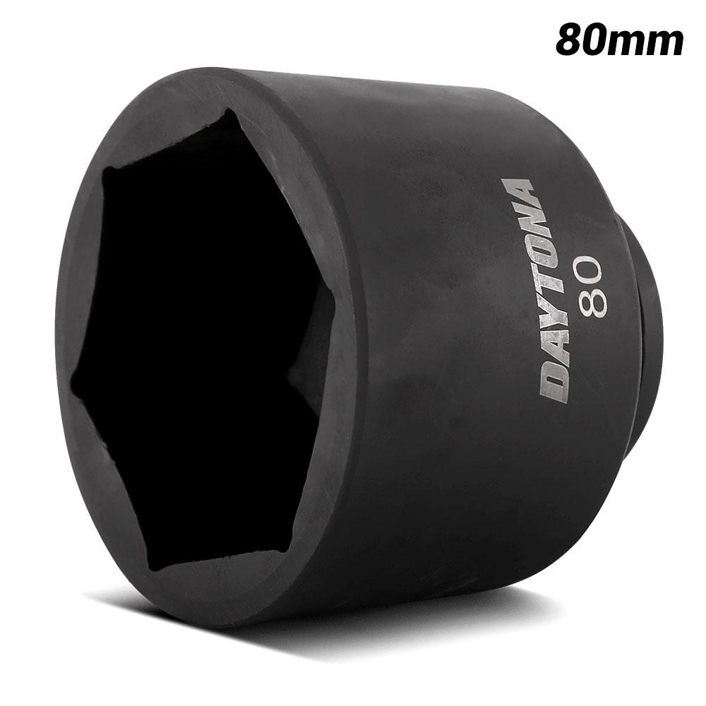 Daytona D8034I 3/4" Drive 80mm 6 Point Metric Impact Socket