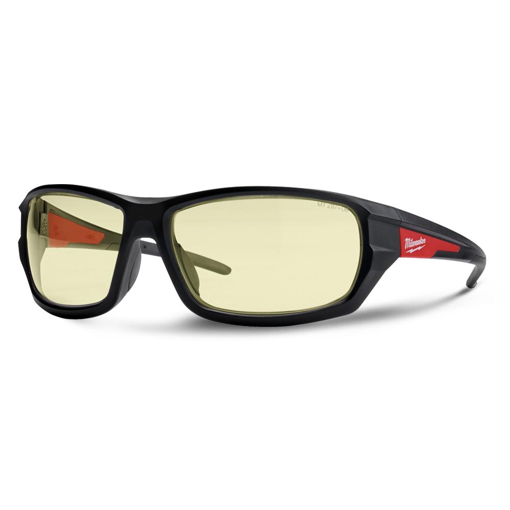 Milwaukee 48732120 Performance Safety Glasses with Yellow Lens