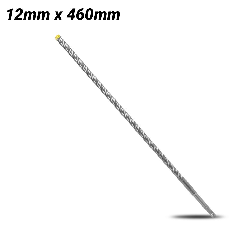 MAGNUS M124604 12mm x 460mm SDS Plus 4 Cutter Drill Bit