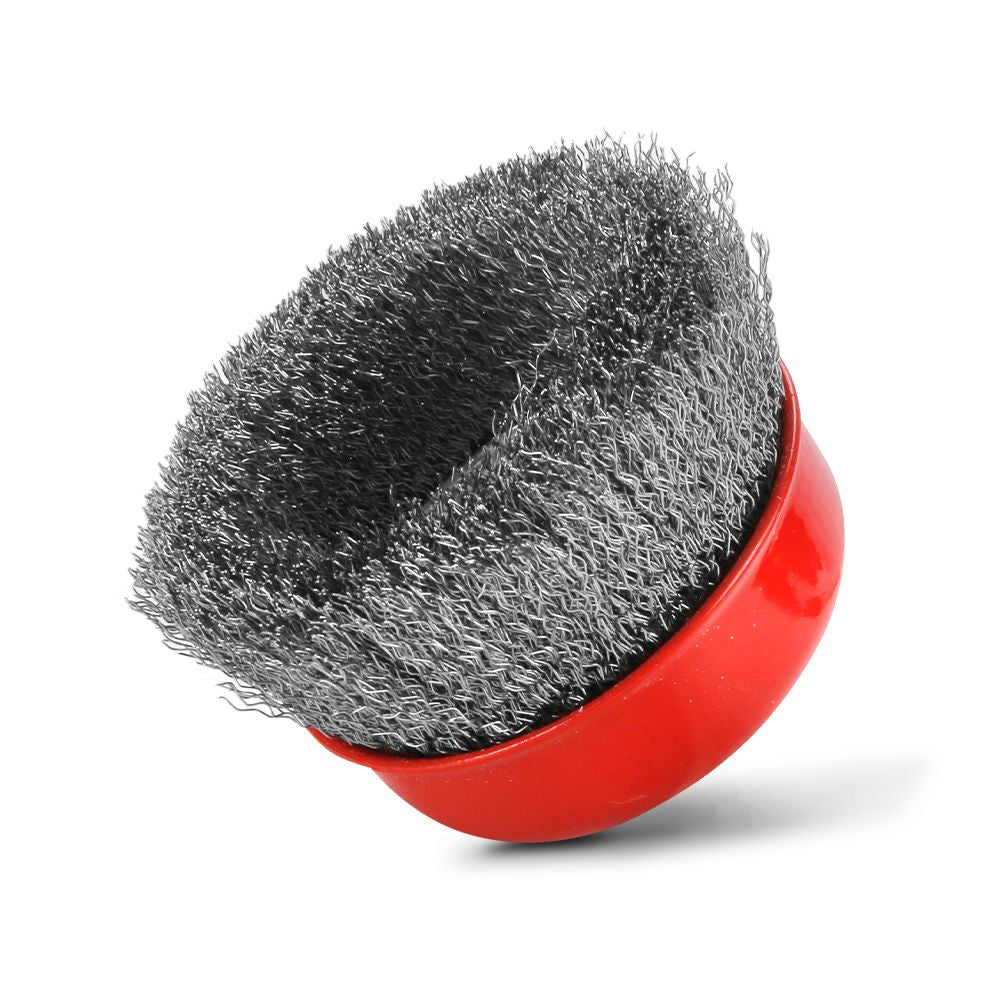 Xtorque XCB100 100mm Carbon Steel Crimp Wire Cup Brush