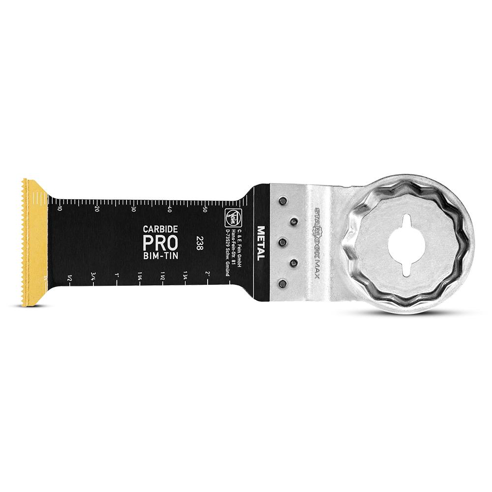 Fein 63502238210 75mm x 35mm Starlock E-Cut E-Cut Carbide Pro BIM-TiN Metal Blade