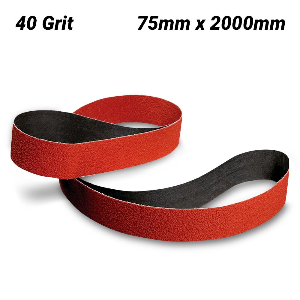 3M AC010610643 (947A) 75mm x 2000mm Cubitron II 947A 40 Grit Cloth Belt