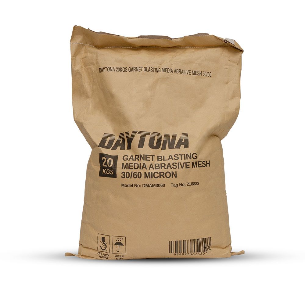 Daytona DMAM3060 20kg Garnet Blasting Media Abrasive Mesh: 30/60Micron