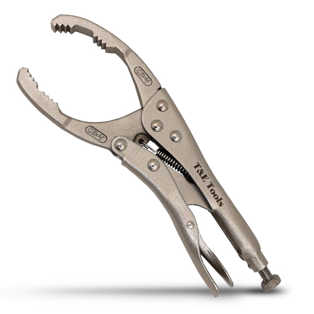 T&E Tools 4285 53-118mm Oil Filter Master Locking Pliers