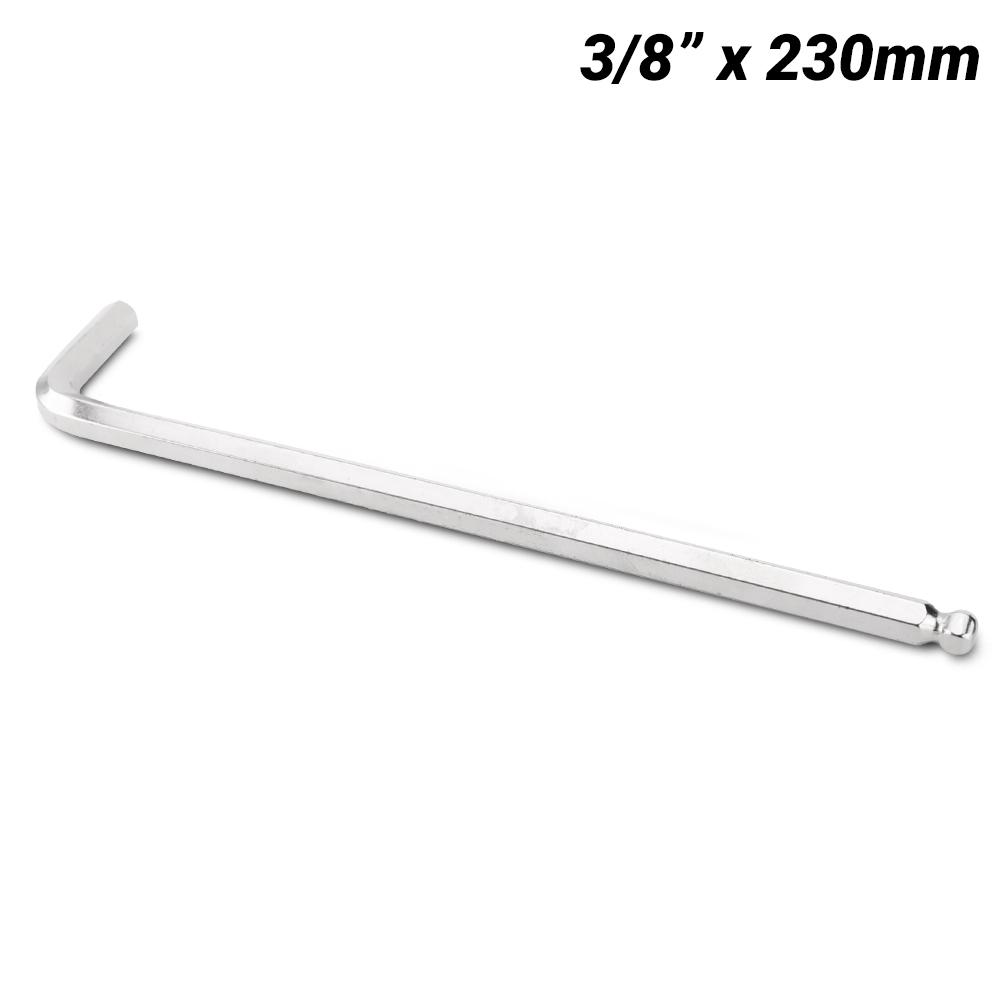 Hafu 410-380-92 3/8" Imperial Ballpoint Hex Key L-Wrench - MADE IN GERMANY