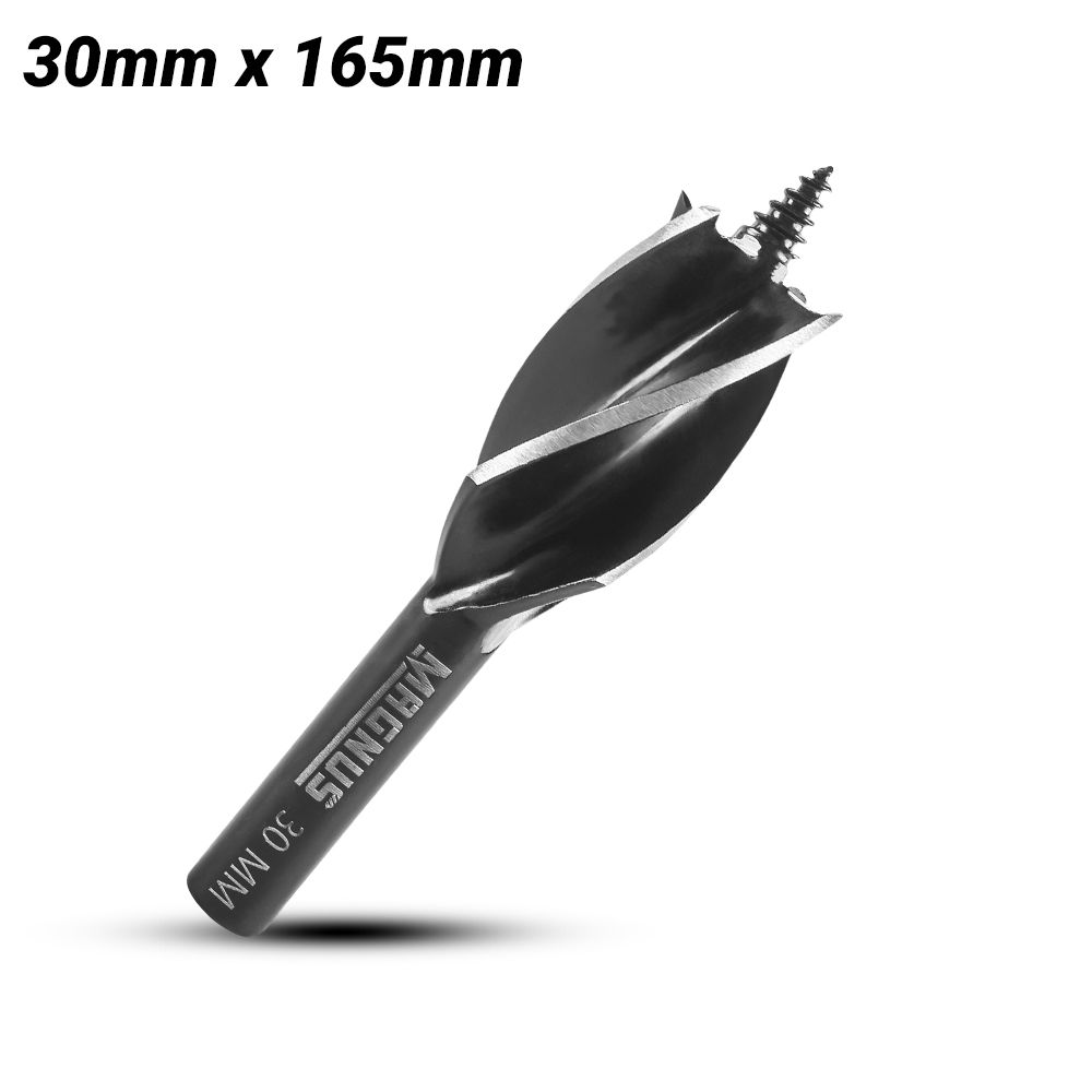 MAGNUS MAB30 1/4" Hex Shank 30mm x 165mm Auger Bit  4 Lute