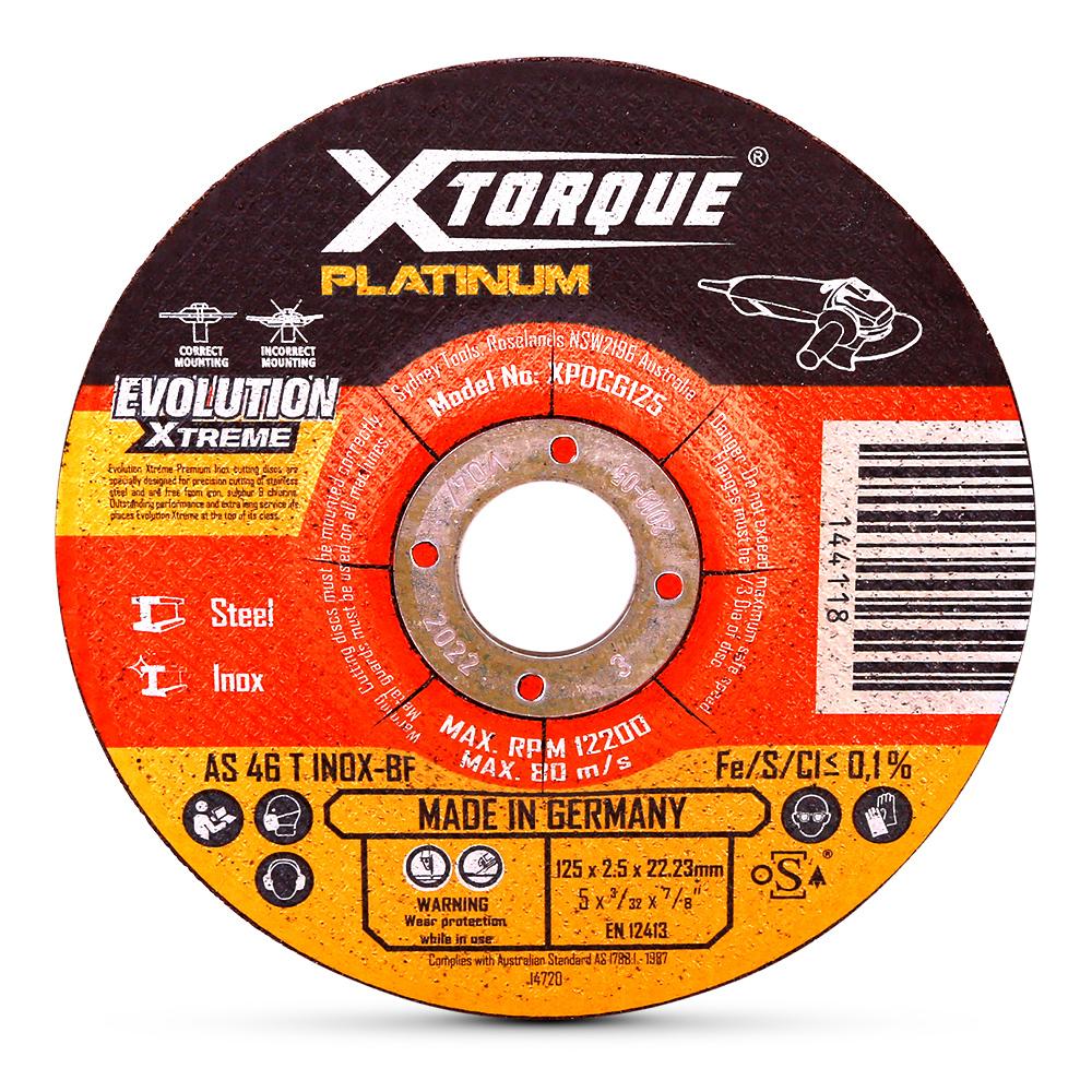 Xtorque XPDM180 Platinum 180mm (7") 1.6mm Depressed Centre Premium Multi Material Cutting Disc