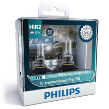 Philips XtremeVision Pro150 Globes Pair HIR2 9012 12V 55W Px22D 9012XVPROS2