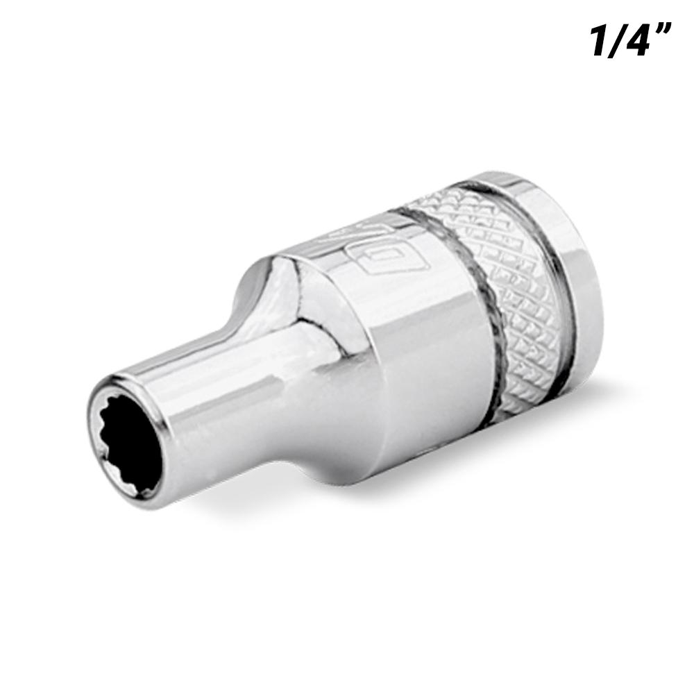 Daytona D14114SS 1/4" Drive 12 Point 1/4" AF Imperial Socket