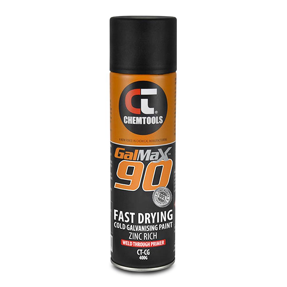 Chemtools CT-CG-400 400g 90 Cold Galvanizing Aerosol Paint - Zinc Rich