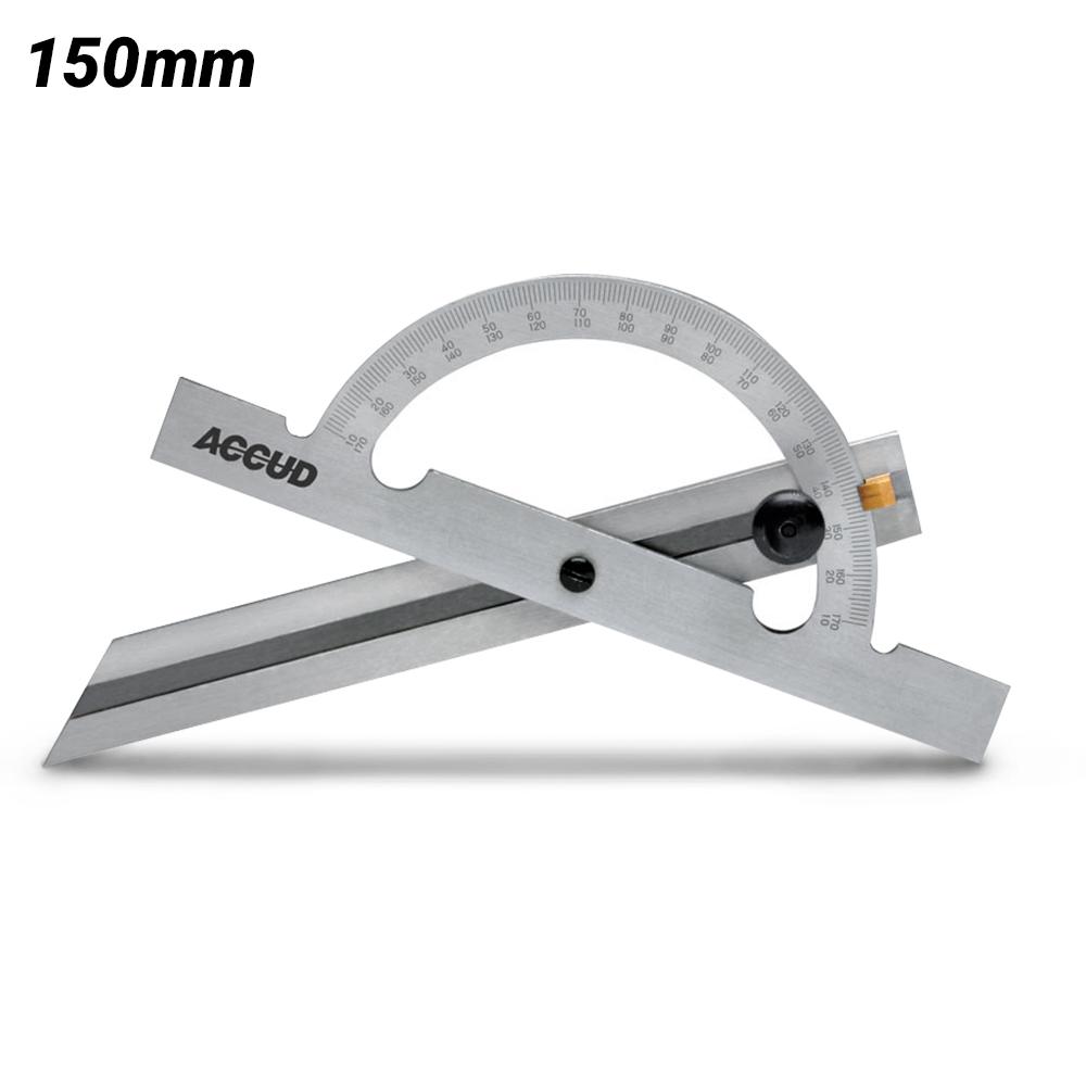 Accud AC-813-006-01 150mm (6") Combination Square & 10-170º Protractor