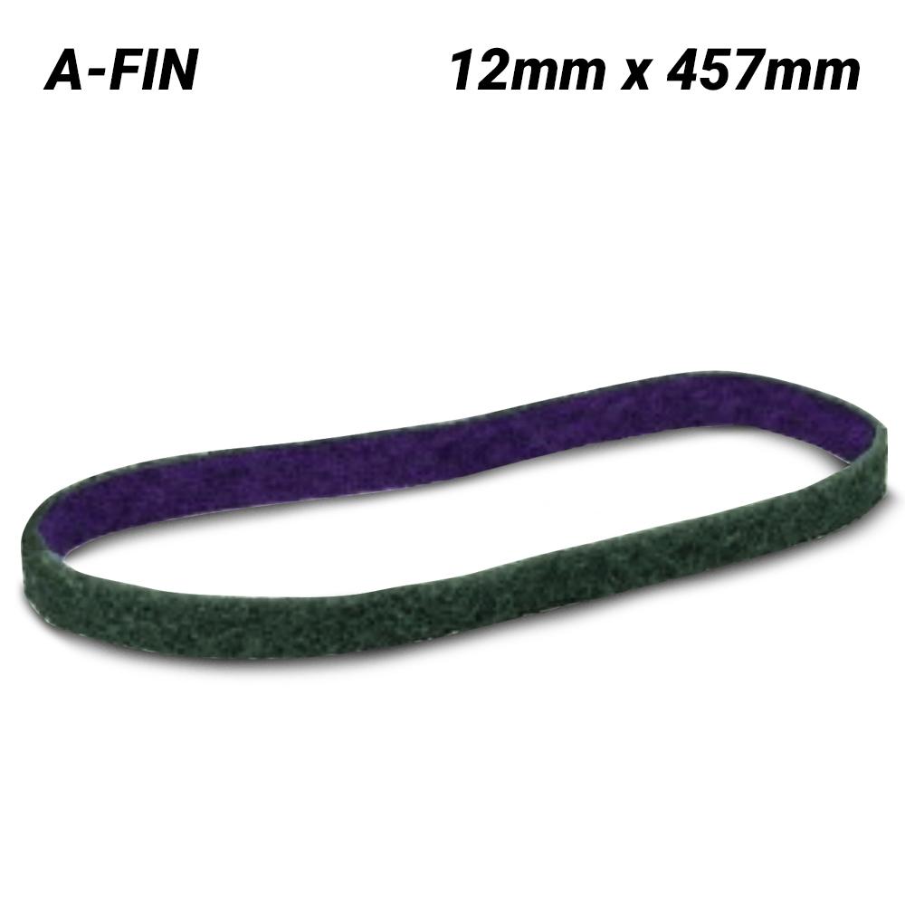 3M 61500295912 12mm x 457mm Scotch-Brite A-FIN Durable Flex Belt