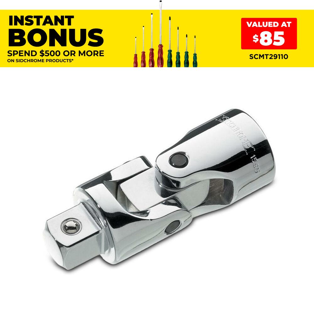 Sidchrome SCMT13950 3/8" Drive Universal Joint