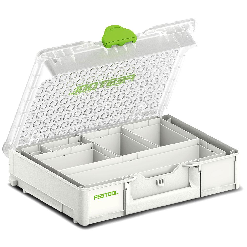 Festool SYS3 ORG M 89 6xESB (204854) Systainer³ Medium 6 Compartment Organiser Box
