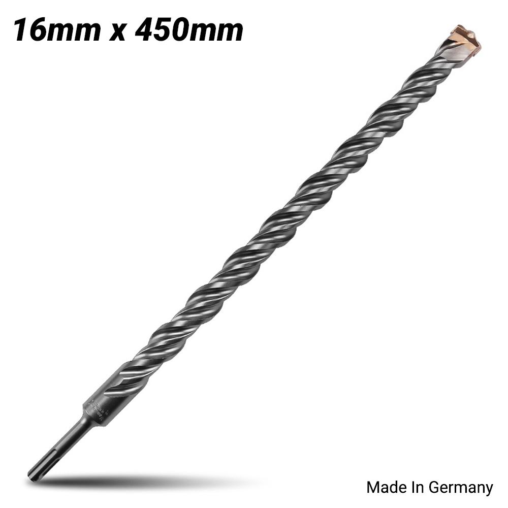 Xtorque X16450 Platinum SDS PLUS 16mm x 450mm Platinum 2 Cutter Drill Bit - MADE IN GERMANY