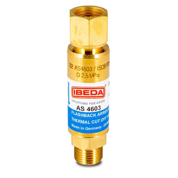 UNIMIG Flashback Arrestor Suits Oxygen Regulator UFFOR