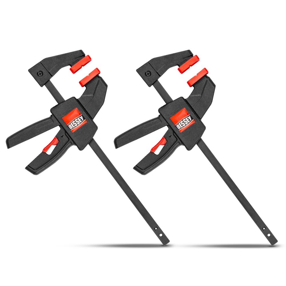 Bessey EZS11-4SET 2pce 110mm x 40mm EZ Series One-Handed Clamp Set