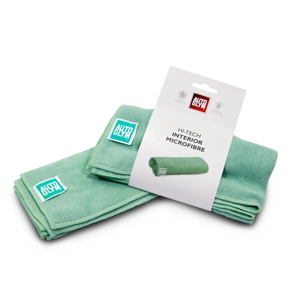 Autoglym AUAAU-HTIMG Green Hi Tech Interior Microfibre Cloth