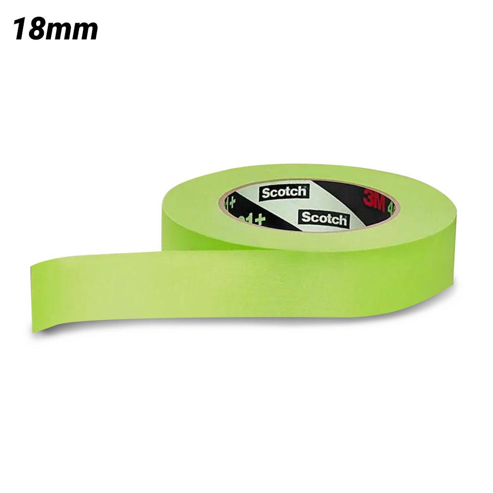 3M 70006745692 18mm x 55m High Performance Green Masking Tape 401+