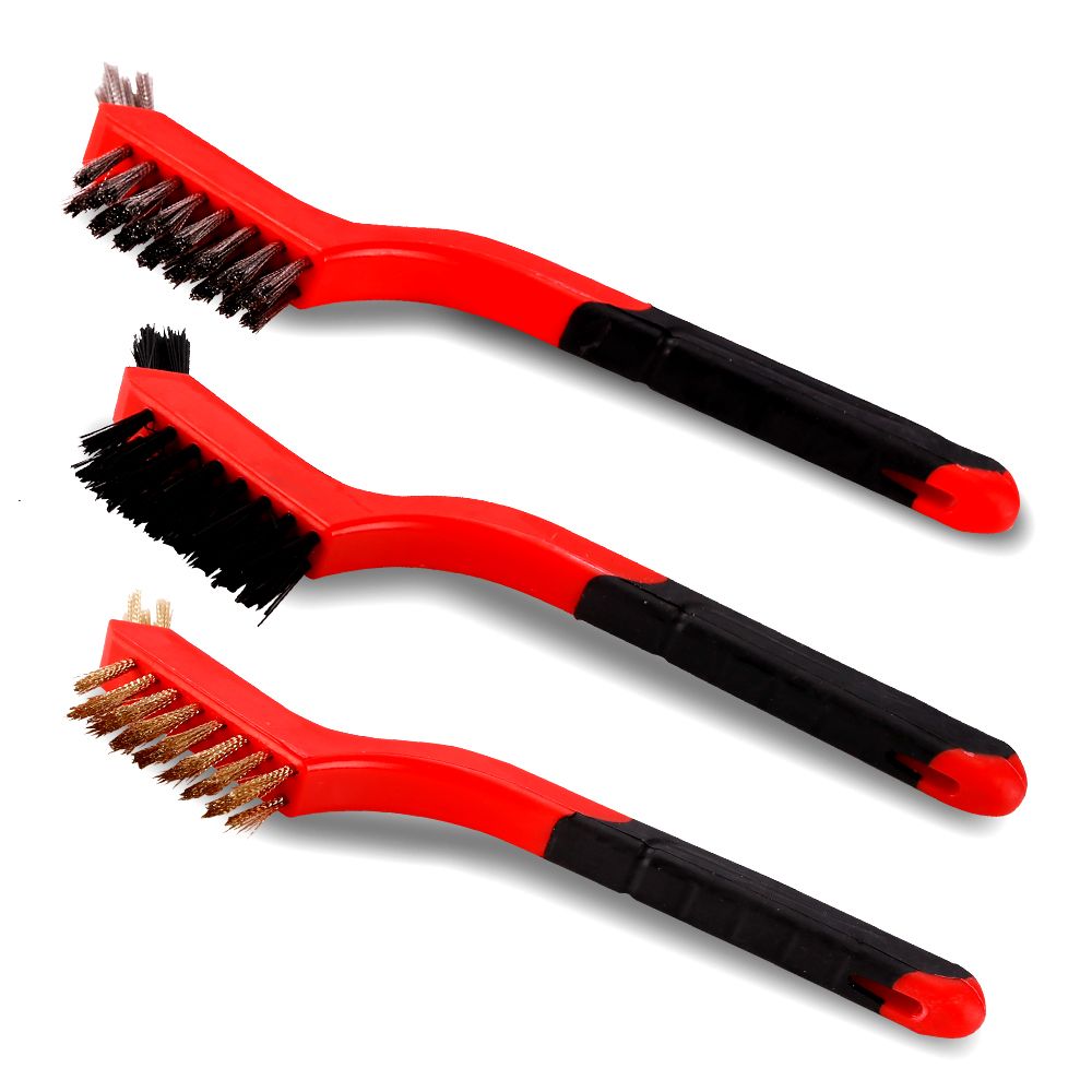 Daytona D385MWB 3pce 180mm Mini Wire Brush Set