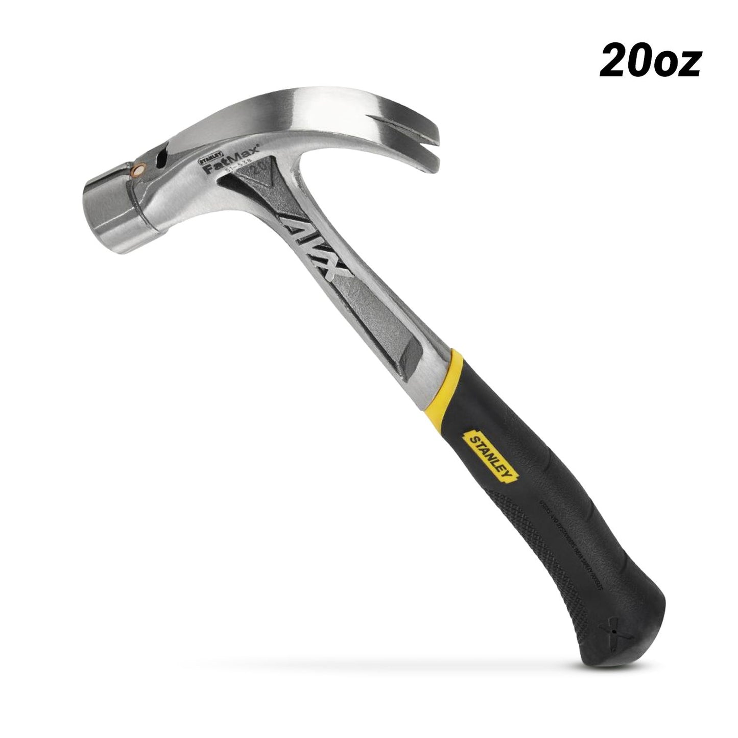 Stanley 51-538 565g (20oz) FATMAX Antivibe Steel Claw Hammer