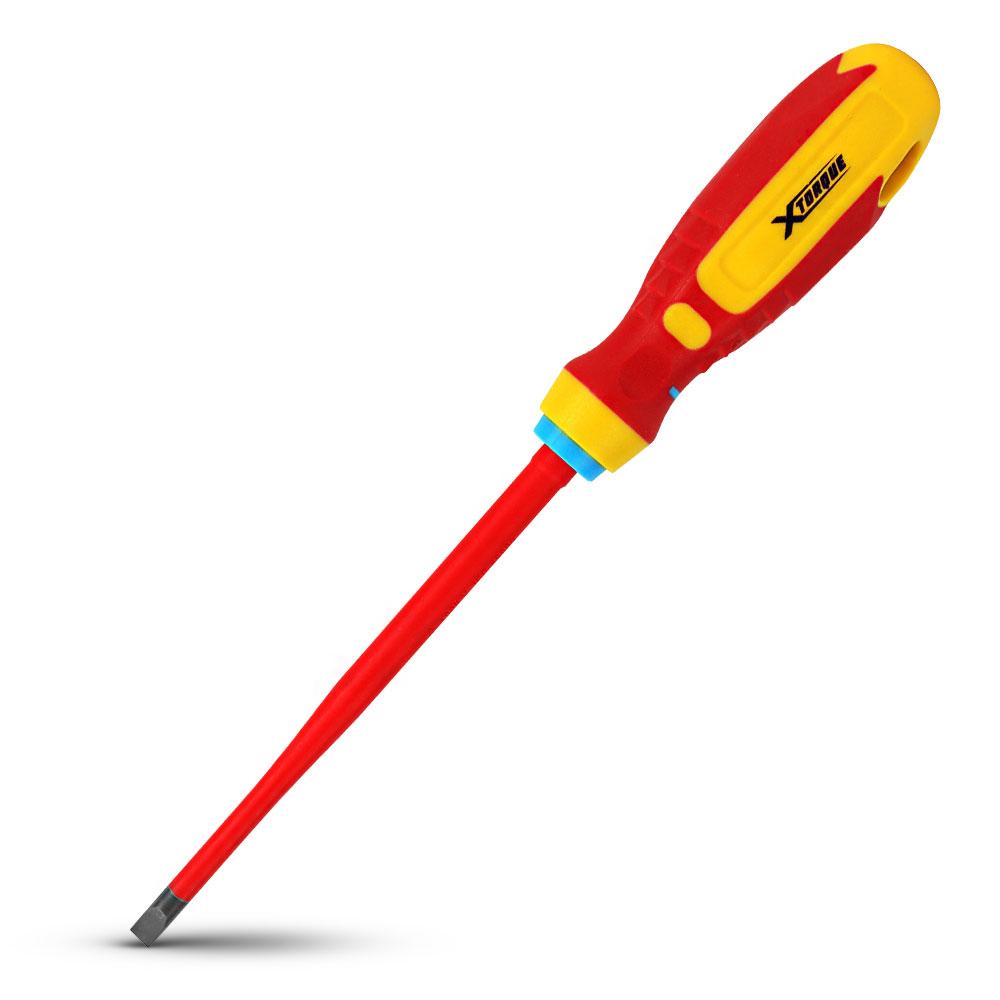 Xtorque XSS6150 6.5 x 150mm Slotted Slimline VDE Screwdriver