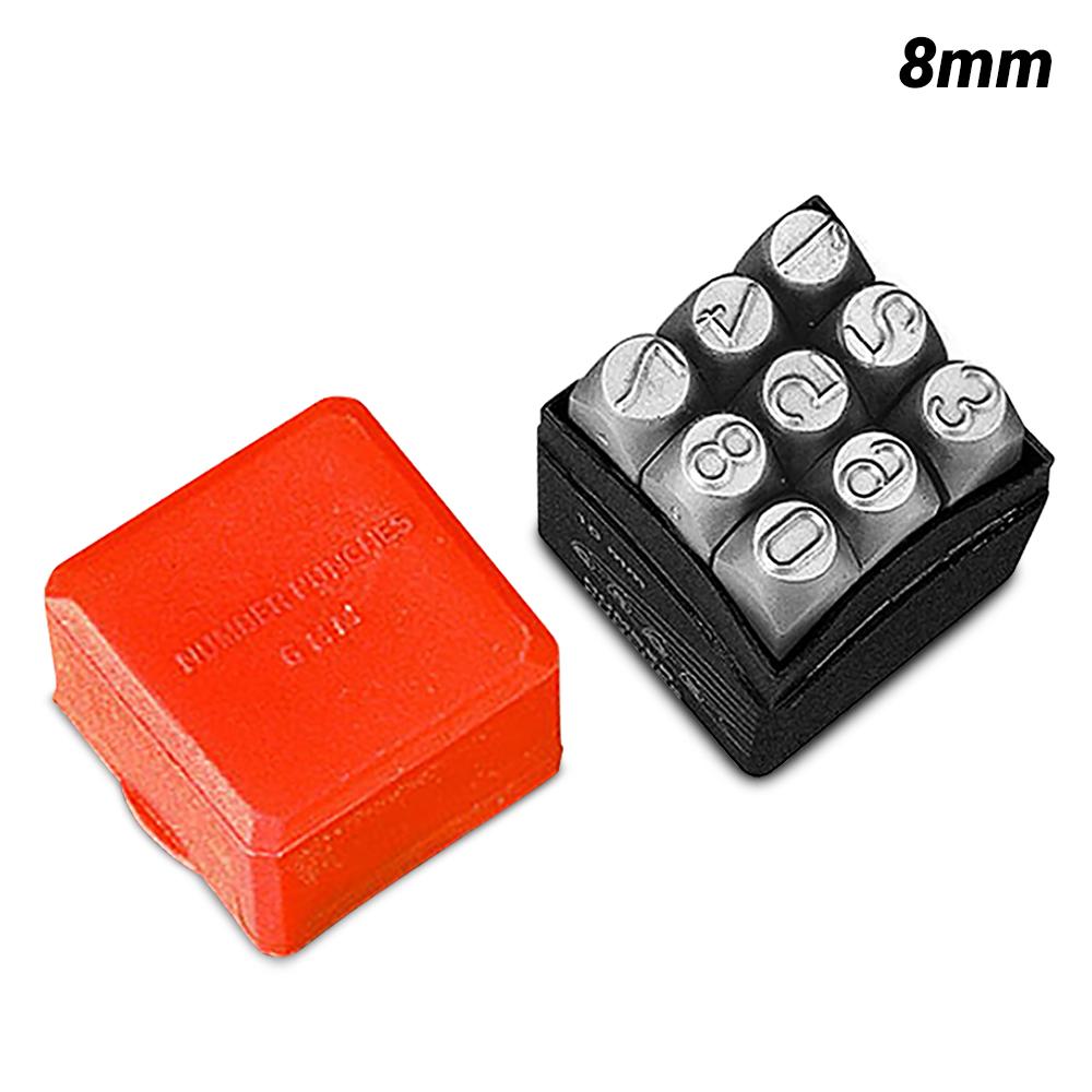 Groz GZ-25906 (NP/8) 8mm Number Punch Set