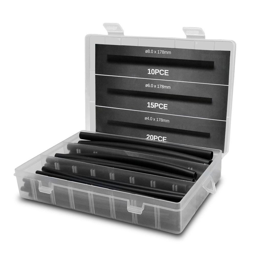 Daytona DHS45DI 45pce Dual Wall 4:1 Waterproof Heat Shrink Kit