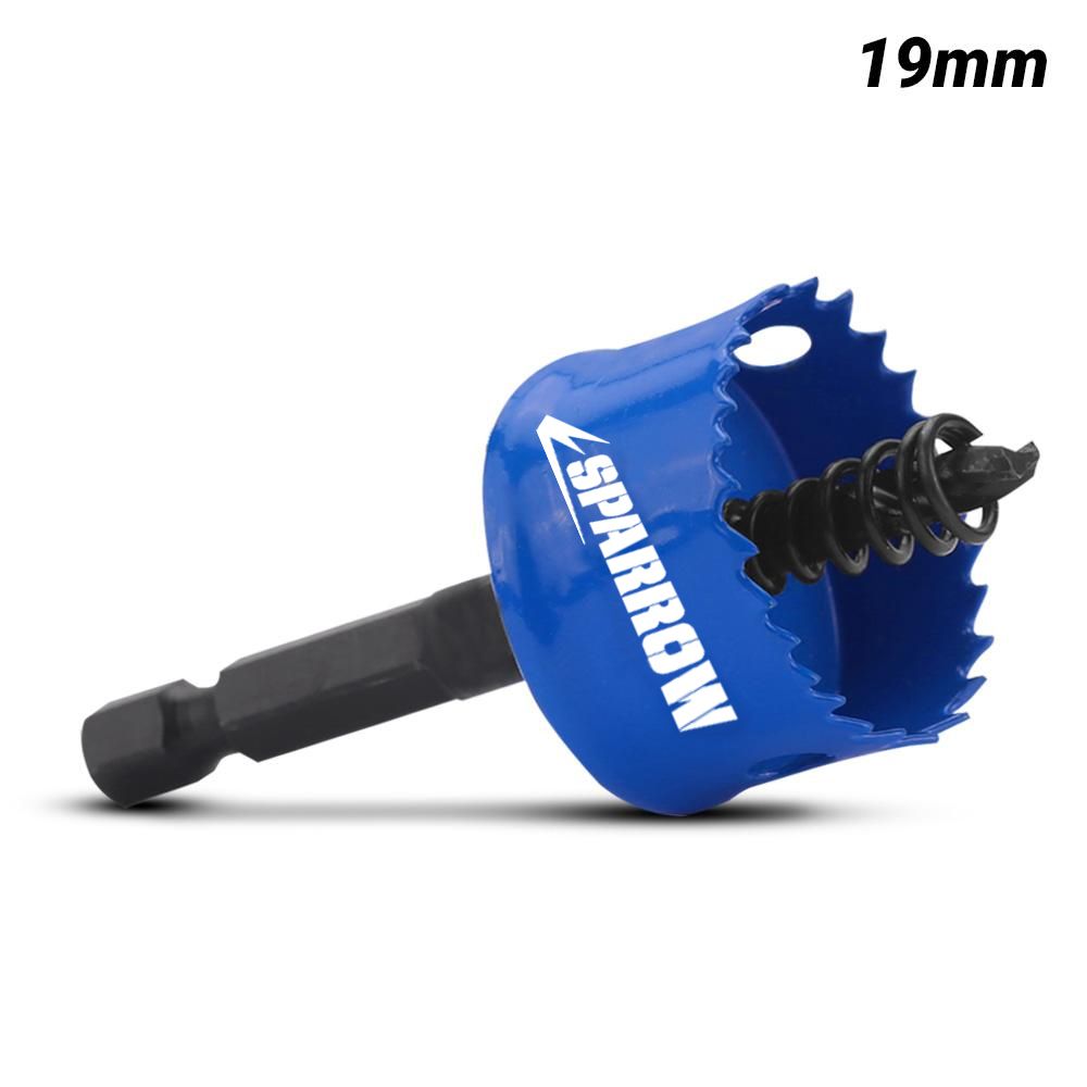 Sparrow SHIH19 19mm Bi-Metal HSS Impact Hole Saw