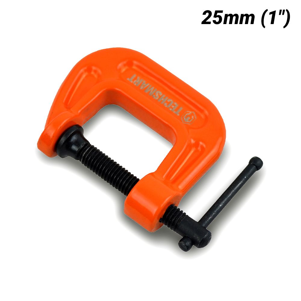 Techsmart TGPGC1 25mm (1") General Purpose G Clamp