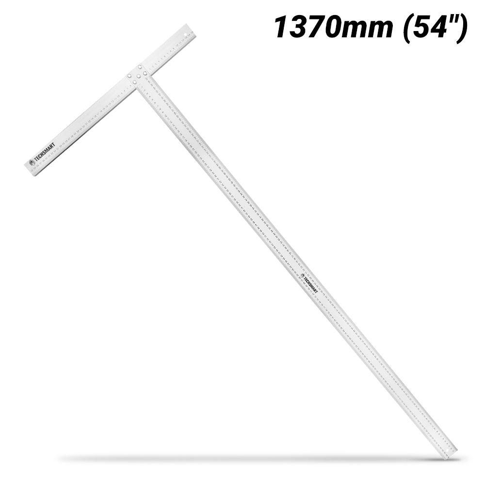 Techsmart TSQ1350 1370mm (54") Calibrated Aluminium T-Square