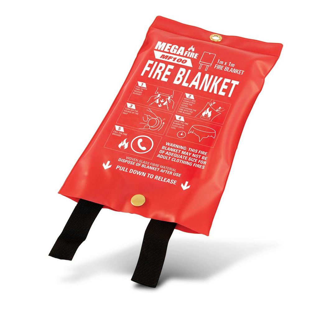 MegaFire MF100 1m x 1m Fire Blanket