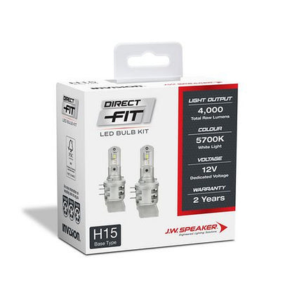 Speaker H15 LED Direct Fit Bulb Kit 12V 5700K 999015