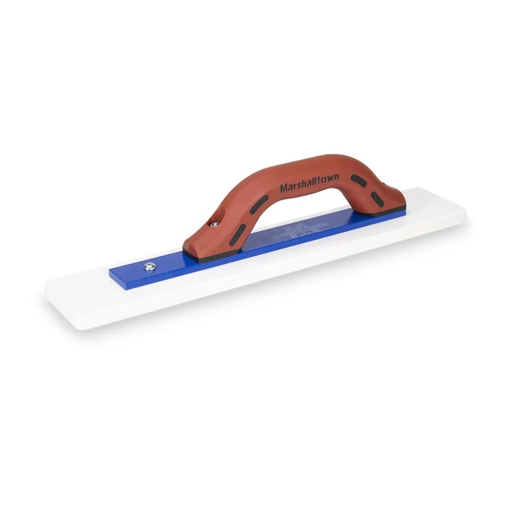 Marshalltown MTWTLF16 406mm x 82mm White Durasoft Handle Polymer Float