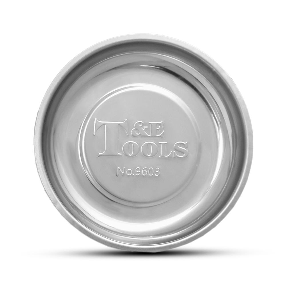 T&E Tools 9603 150mm Magnetic Stainless Steel Parts Tray