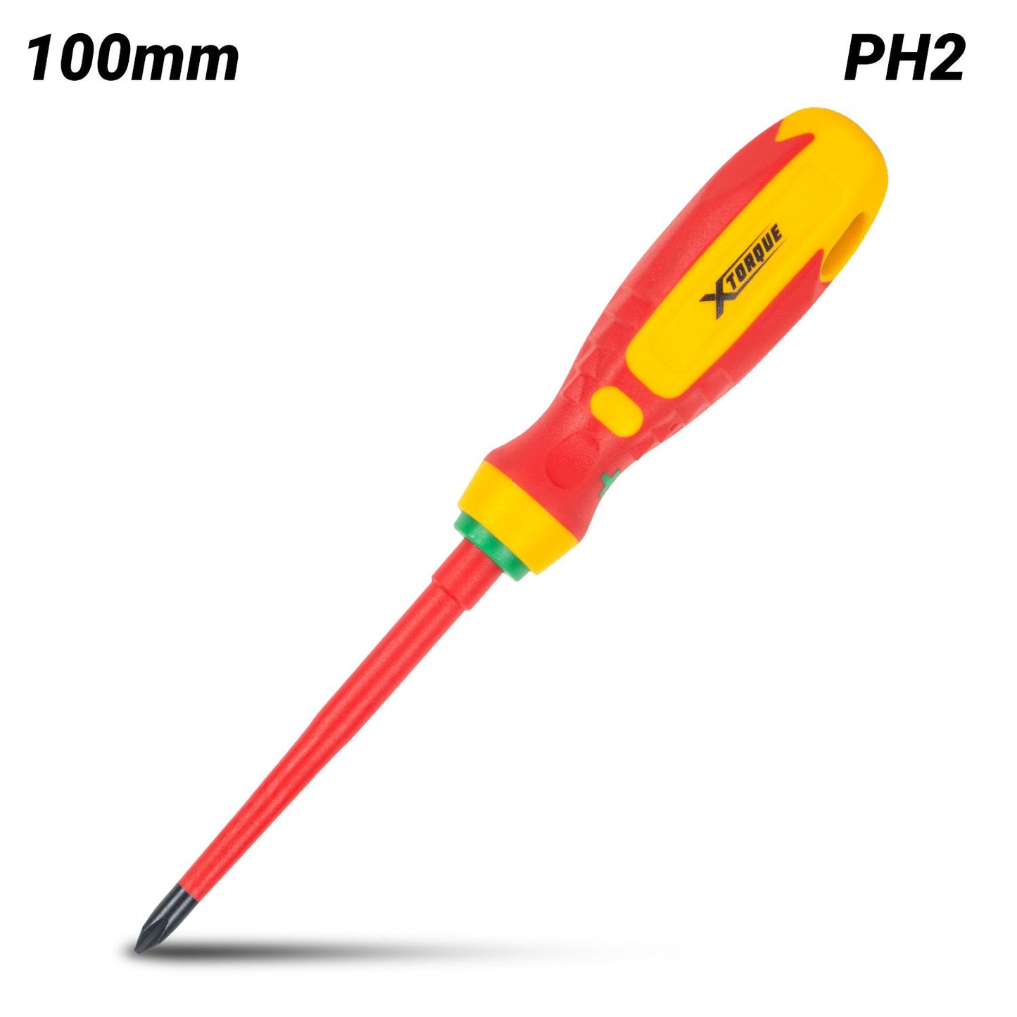 Xtorque XPH2S 100mm PH2 Slim Type Phillips VDE Screwdriver
