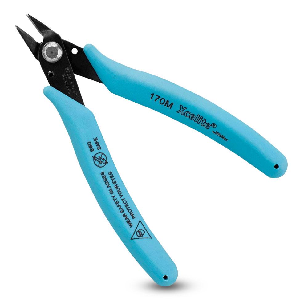 Xcelite 170MVN 127mm Diagonal Shear General Purpose Cutter with Blue Grip