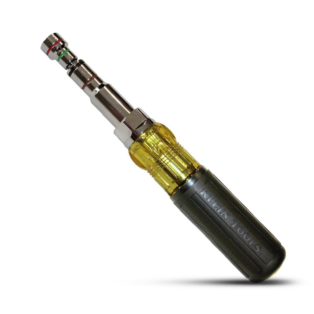 Klein A-32807MAGM 7-in-1 Magnetic Metric Multi-Bit Screwdriver / Nut Driver