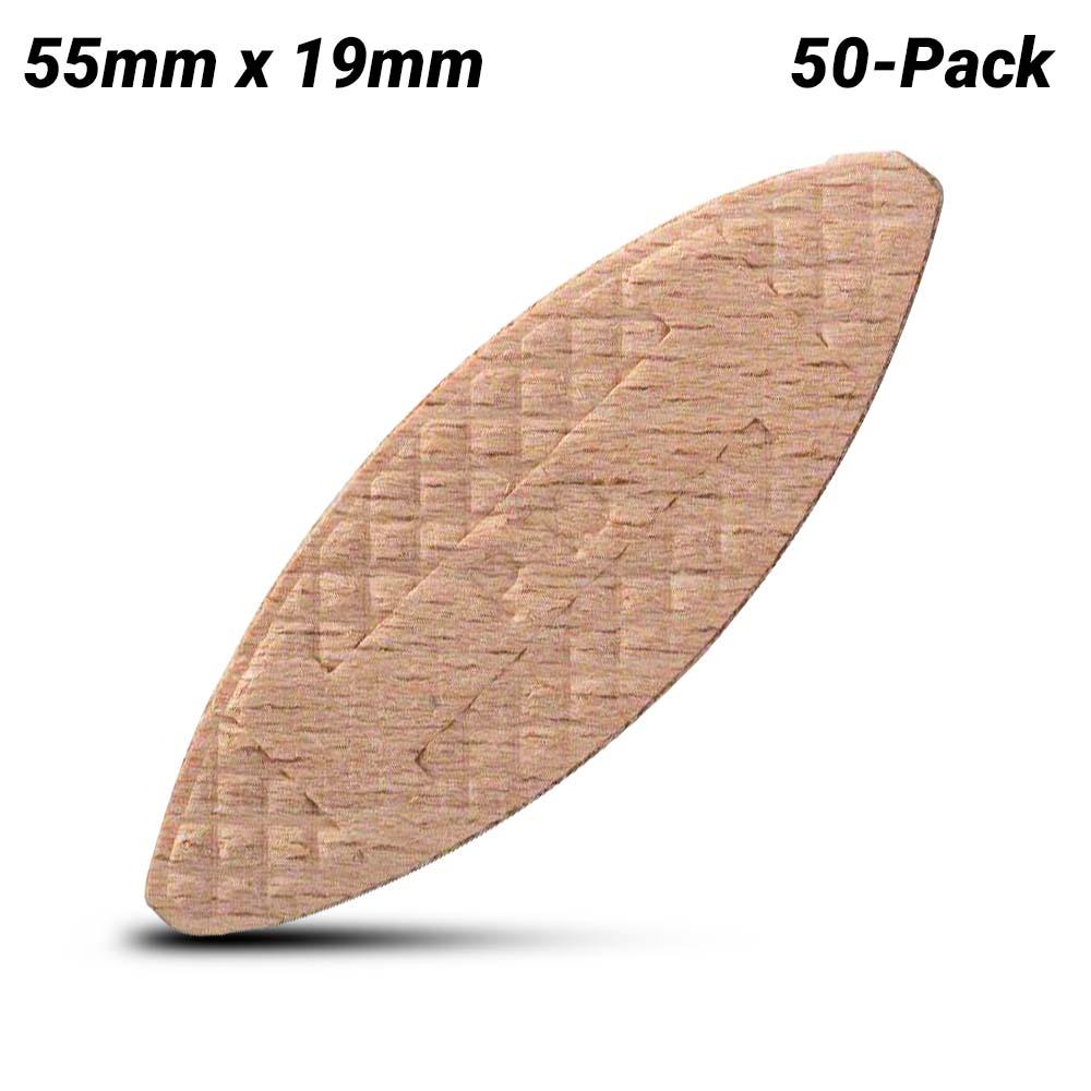 Bosch 2.607.000.797 50-Pack 55mm x 19mm Biscuit