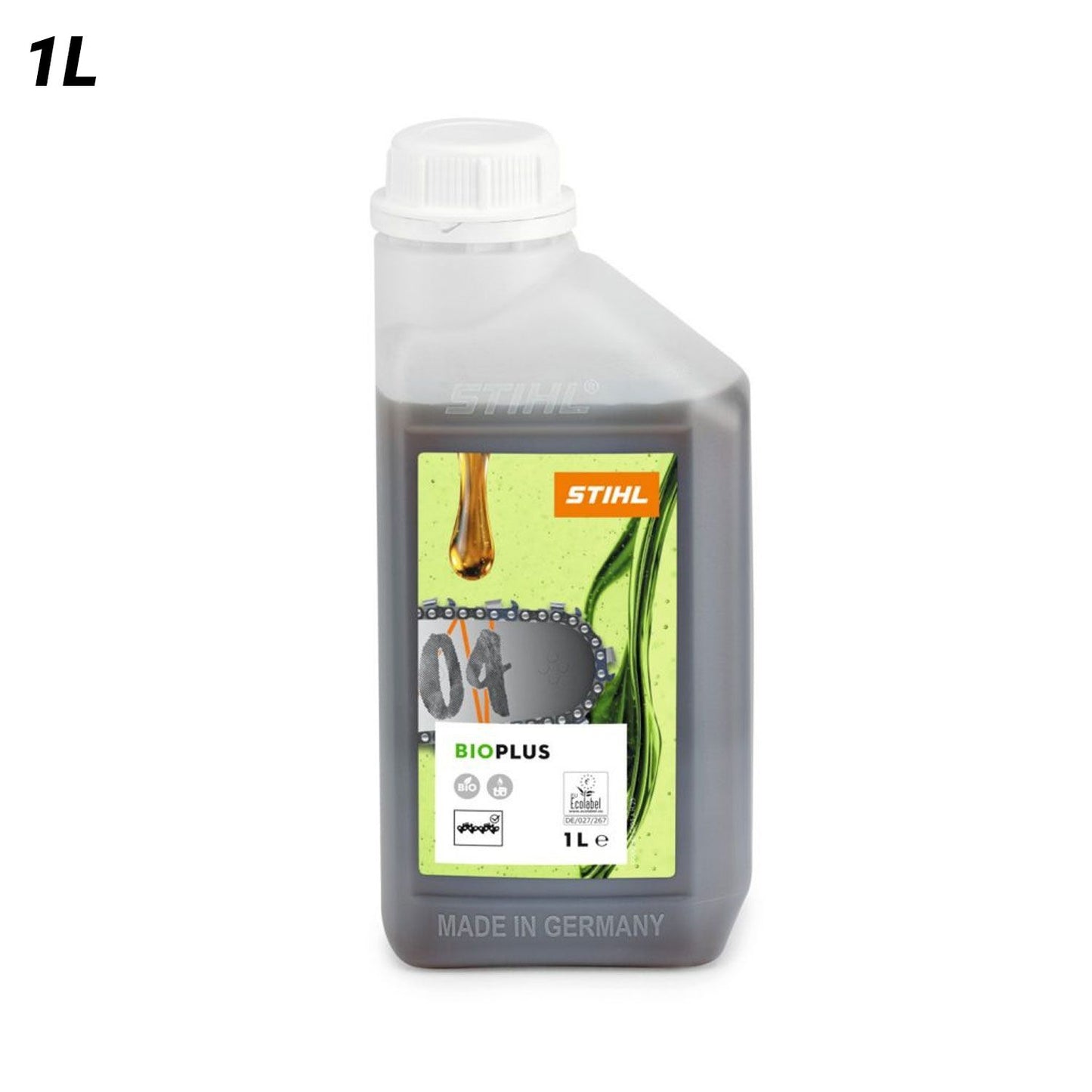 STIHL 07815163001 1 Litre Chain & Bar BioPlus Cutter Lube Oil