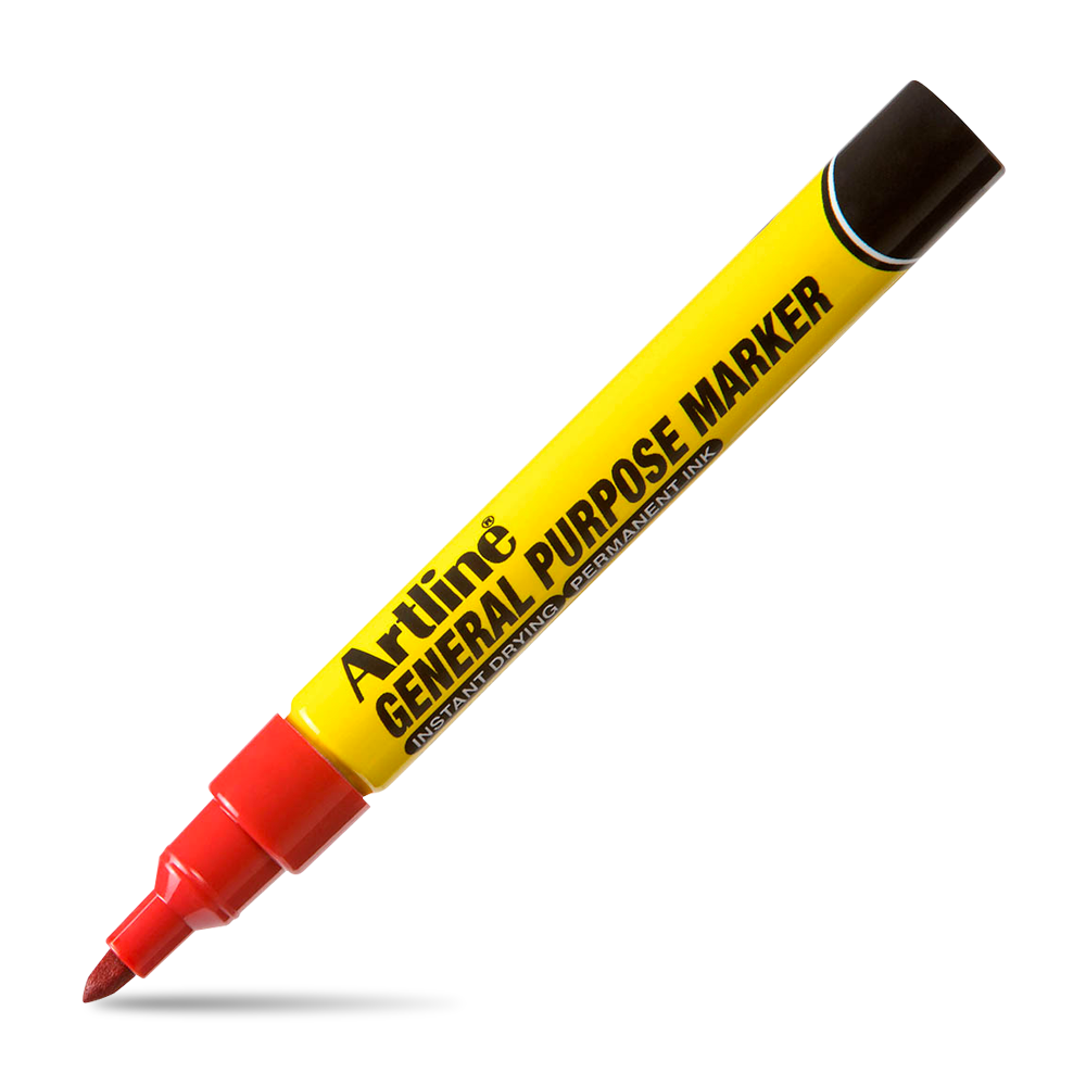 Artline 195102R General Purpose Marker Red