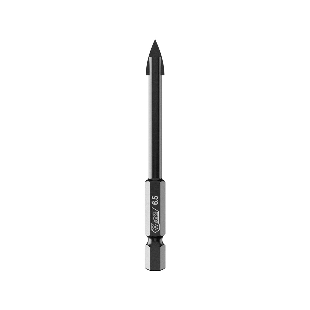 Full Boar 6.5mm Hex Shank Glass And Tile Drill Bit FBGTD-065