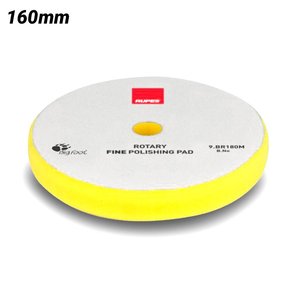 Rupes 9.BR180M/1 160mm (6-1/4") Yellow Fine Foam Polishing Pad