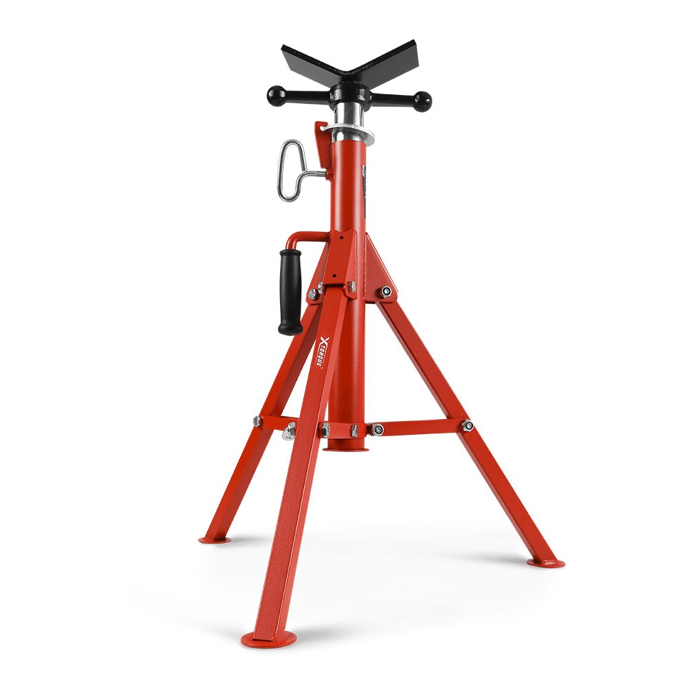 Xtorque XPS1320 710mm - 1320mm Folding Leg Pipe Stand With V Head