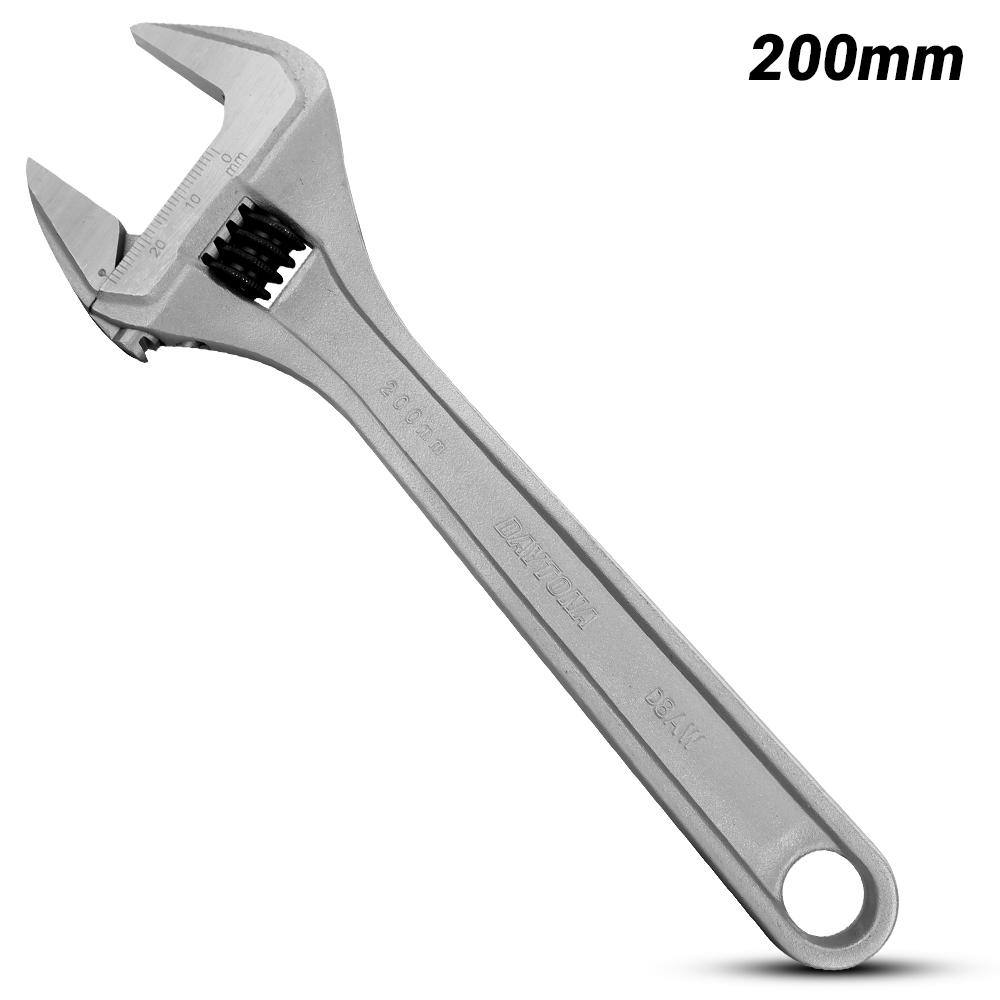 Daytona D8AW 200mm (8") Premium Adjustable Wrench