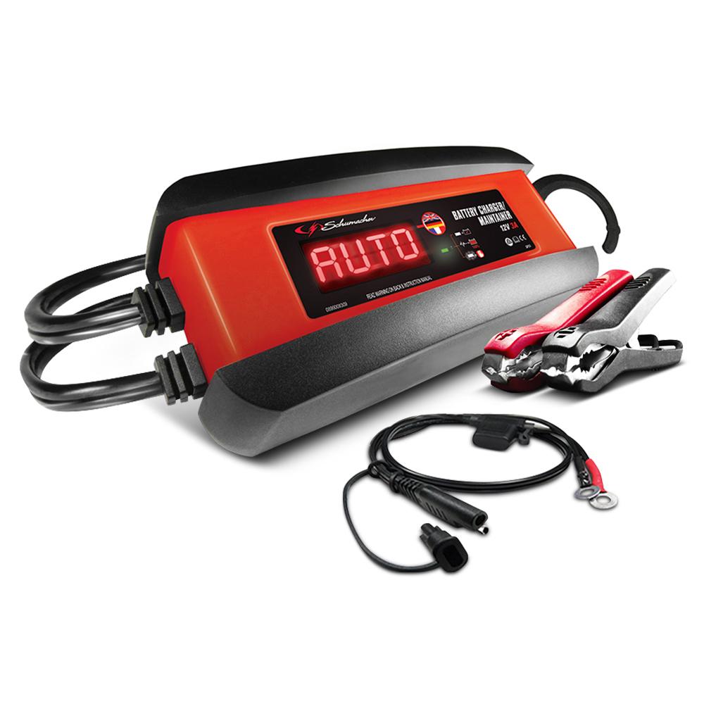 Schumacher SPi3 (94065050i) 12V-3A Digital Scrolling Display Battery Charger