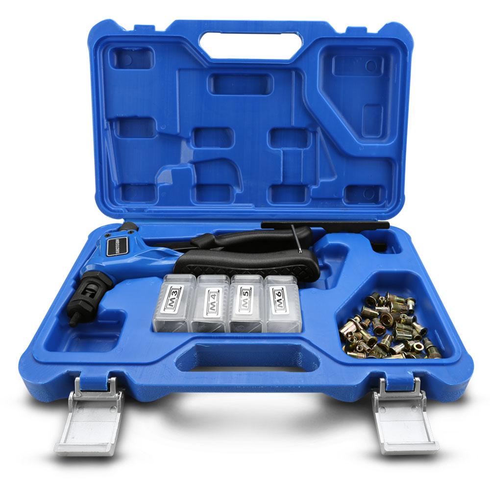 Sparrow SNR8 8" Heavy Duty Industrial Nut Riveter 46 Pce Kit