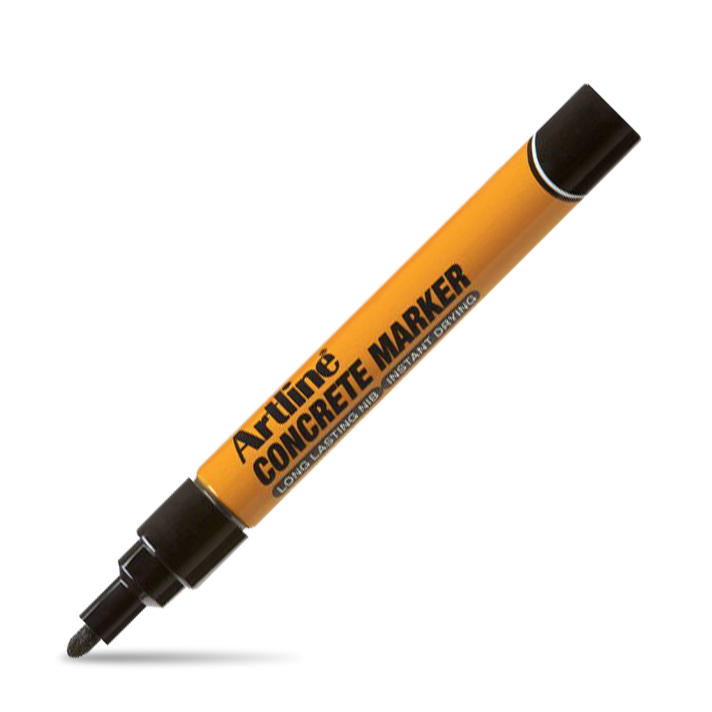 Artline 195401B Concrete Marker Black