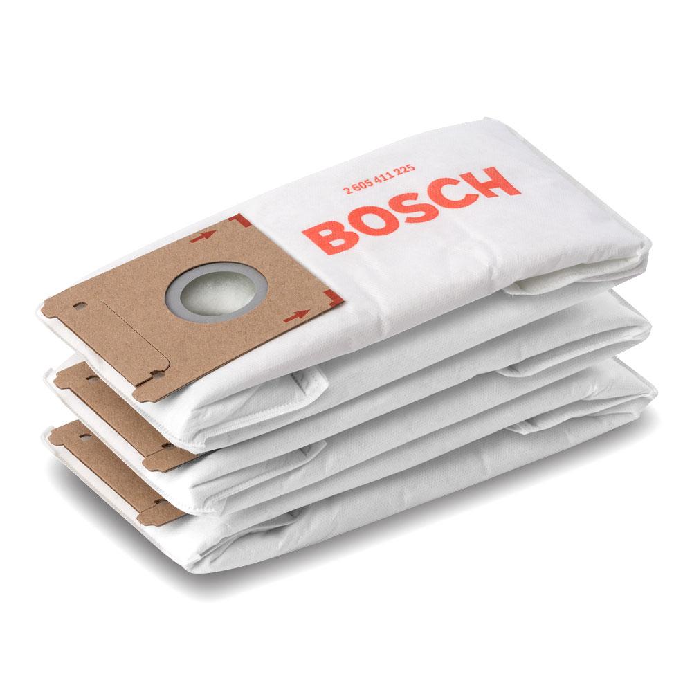 Bosch 'STAUBBEUTEL (2.605.411.225) 3-Pack Paper Filter Bag for Dust Extractors
