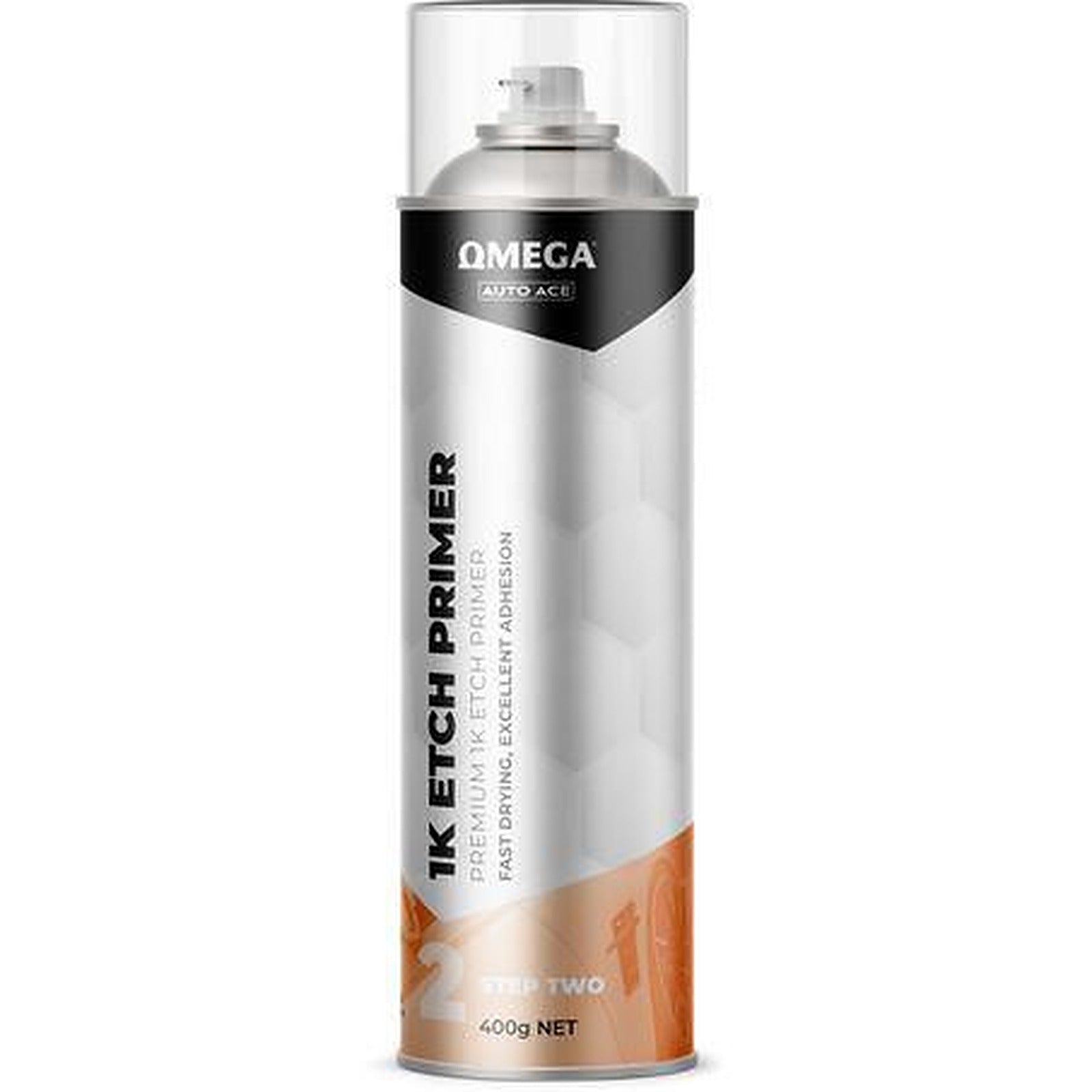 Omega 1K Etch Primer Spray Paint 400g AA-ETP400G